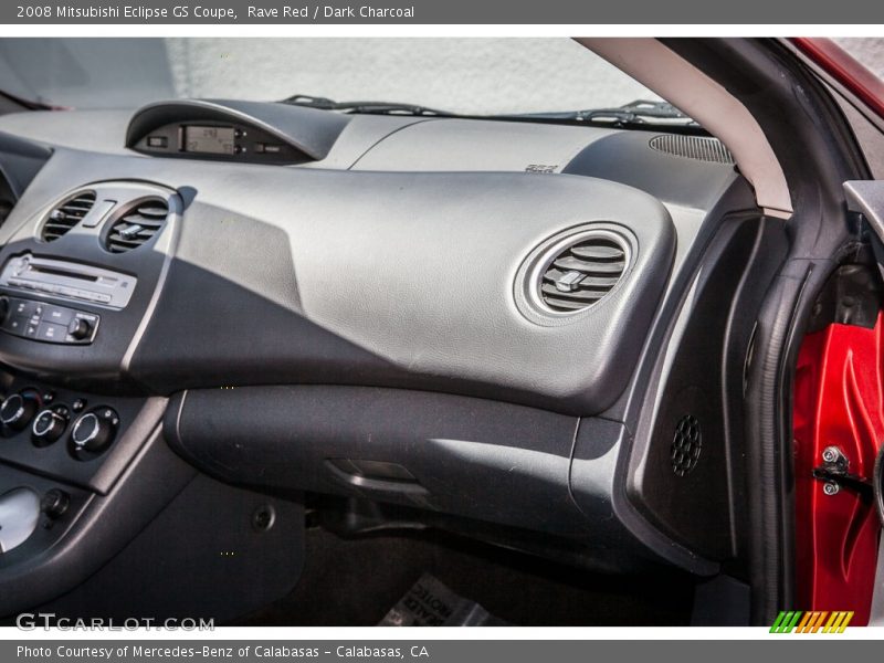 Rave Red / Dark Charcoal 2008 Mitsubishi Eclipse GS Coupe