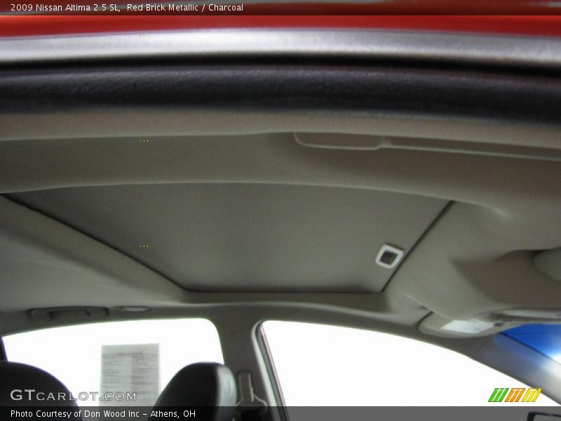 Red Brick Metallic / Charcoal 2009 Nissan Altima 2.5 SL