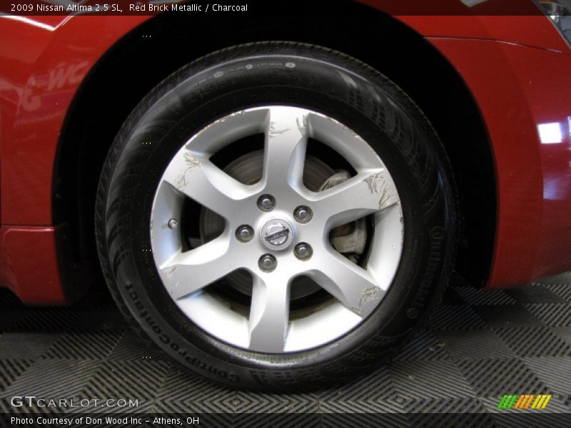 Red Brick Metallic / Charcoal 2009 Nissan Altima 2.5 SL