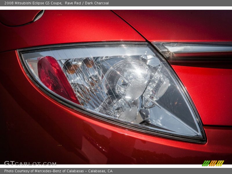 Rave Red / Dark Charcoal 2008 Mitsubishi Eclipse GS Coupe