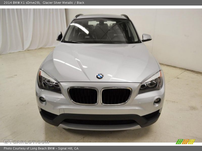 Glacier Silver Metallic / Black 2014 BMW X1 sDrive28i