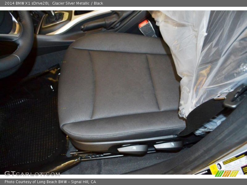 Glacier Silver Metallic / Black 2014 BMW X1 sDrive28i