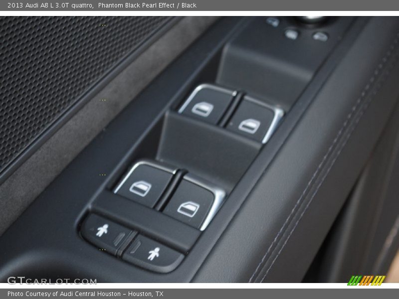 Phantom Black Pearl Effect / Black 2013 Audi A8 L 3.0T quattro