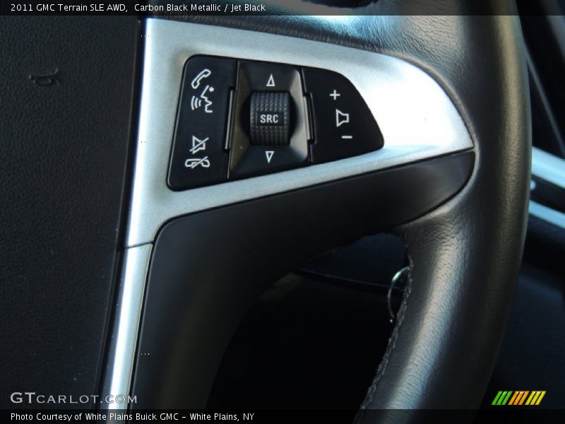 Carbon Black Metallic / Jet Black 2011 GMC Terrain SLE AWD