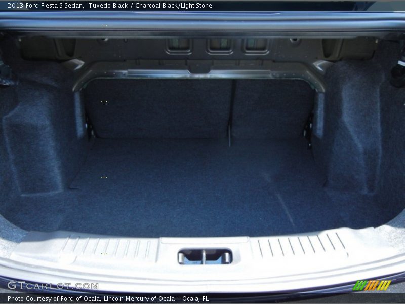 Tuxedo Black / Charcoal Black/Light Stone 2013 Ford Fiesta S Sedan