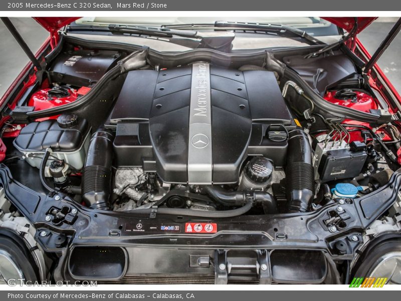  2005 C 320 Sedan Engine - 3.2 Liter SOHC 18-Valve V6