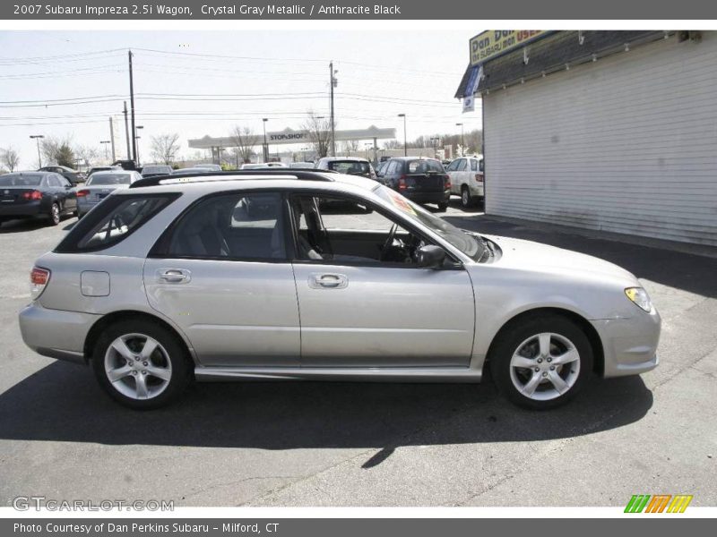 Crystal Gray Metallic / Anthracite Black 2007 Subaru Impreza 2.5i Wagon