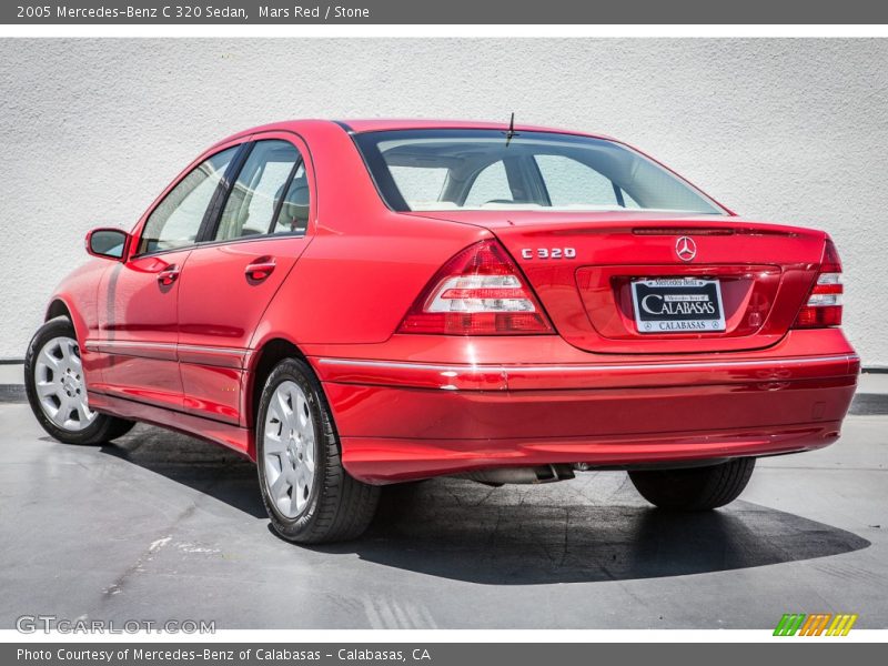 Mars Red / Stone 2005 Mercedes-Benz C 320 Sedan