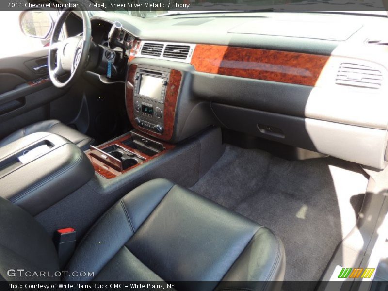 Sheer Silver Metallic / Ebony 2011 Chevrolet Suburban LTZ 4x4