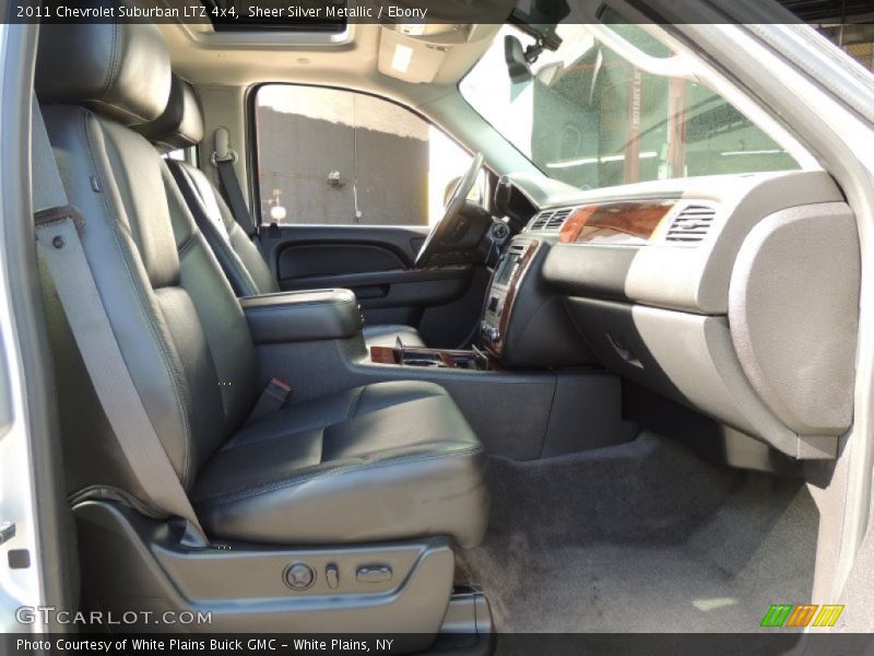 Sheer Silver Metallic / Ebony 2011 Chevrolet Suburban LTZ 4x4