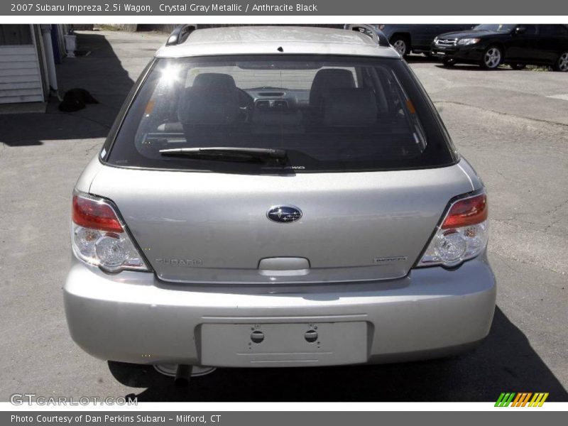 Crystal Gray Metallic / Anthracite Black 2007 Subaru Impreza 2.5i Wagon