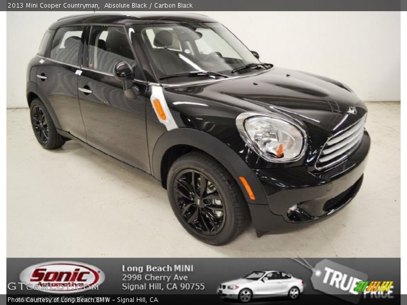 Absolute Black / Carbon Black 2013 Mini Cooper Countryman