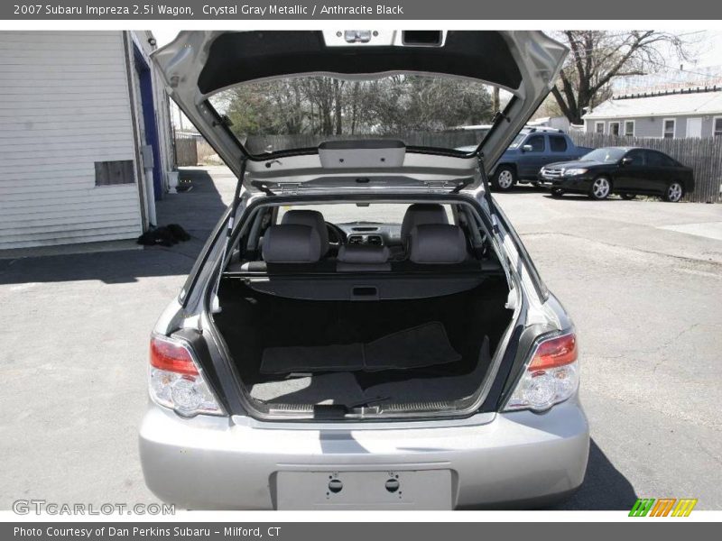 Crystal Gray Metallic / Anthracite Black 2007 Subaru Impreza 2.5i Wagon