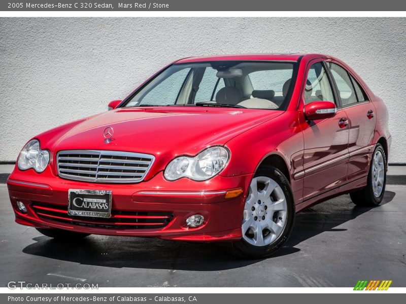 Mars Red / Stone 2005 Mercedes-Benz C 320 Sedan