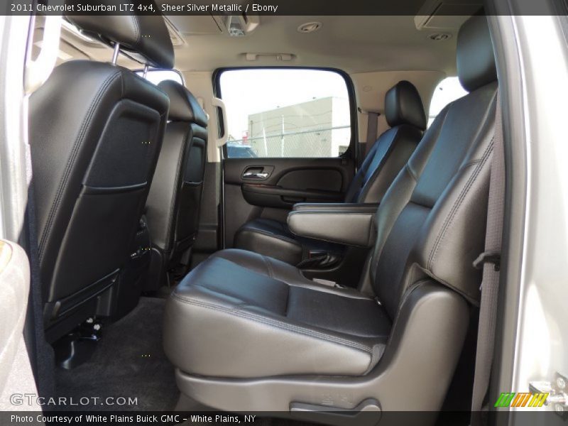Sheer Silver Metallic / Ebony 2011 Chevrolet Suburban LTZ 4x4