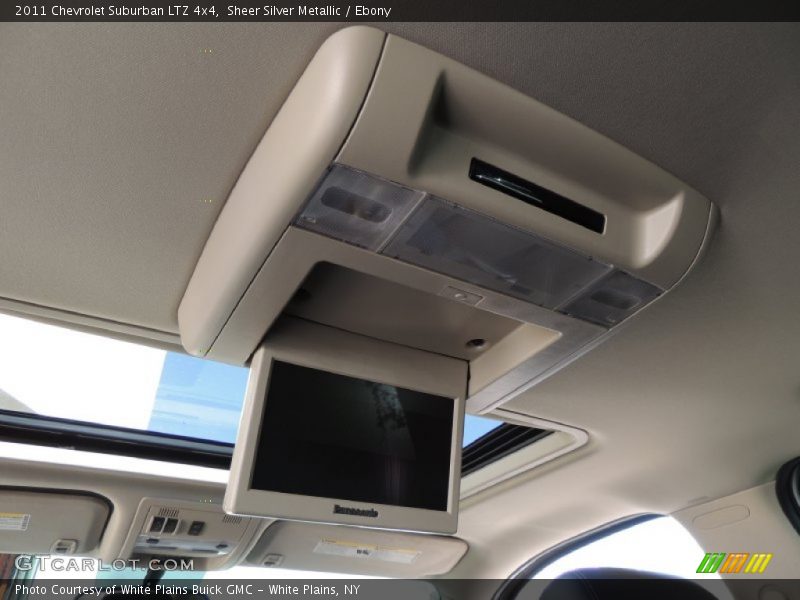 Sheer Silver Metallic / Ebony 2011 Chevrolet Suburban LTZ 4x4