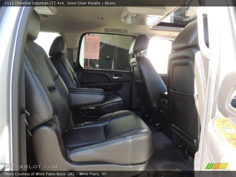 Sheer Silver Metallic / Ebony 2011 Chevrolet Suburban LTZ 4x4