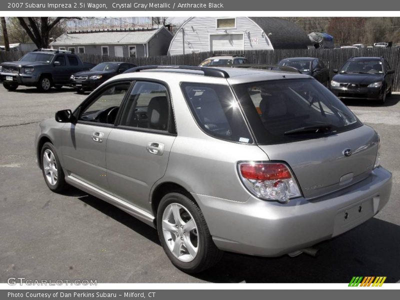 Crystal Gray Metallic / Anthracite Black 2007 Subaru Impreza 2.5i Wagon