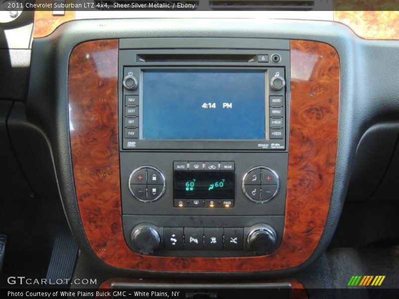 Sheer Silver Metallic / Ebony 2011 Chevrolet Suburban LTZ 4x4