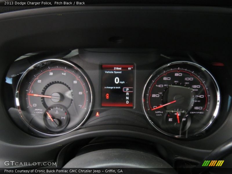  2013 Charger Police Police Gauges
