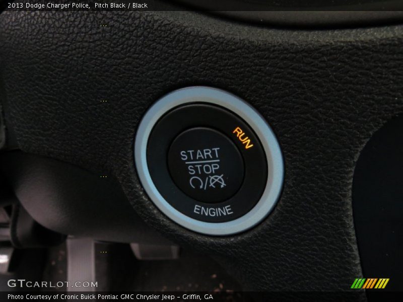 Controls of 2013 Charger Police