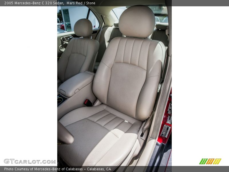 Front Seat of 2005 C 320 Sedan