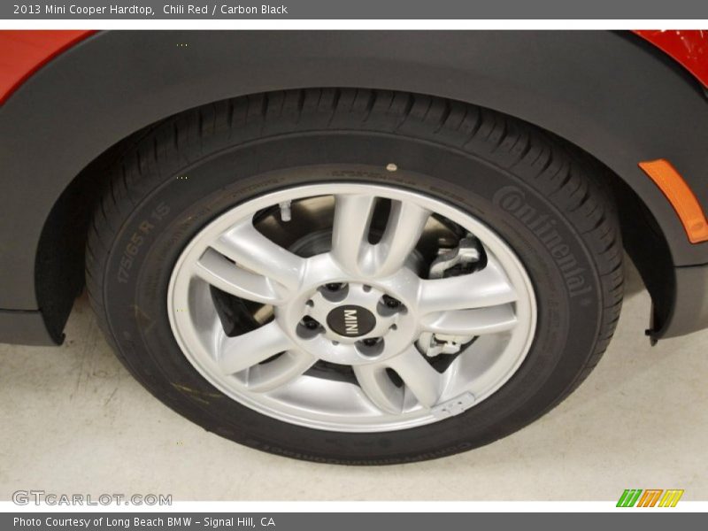 Chili Red / Carbon Black 2013 Mini Cooper Hardtop