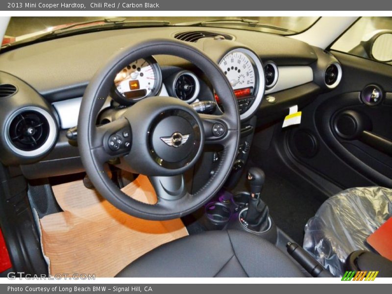 Chili Red / Carbon Black 2013 Mini Cooper Hardtop