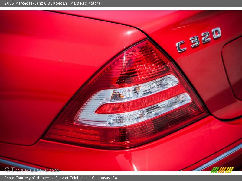 Mars Red / Stone 2005 Mercedes-Benz C 320 Sedan