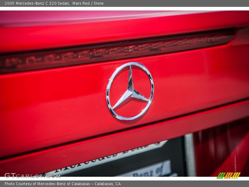 Mars Red / Stone 2005 Mercedes-Benz C 320 Sedan