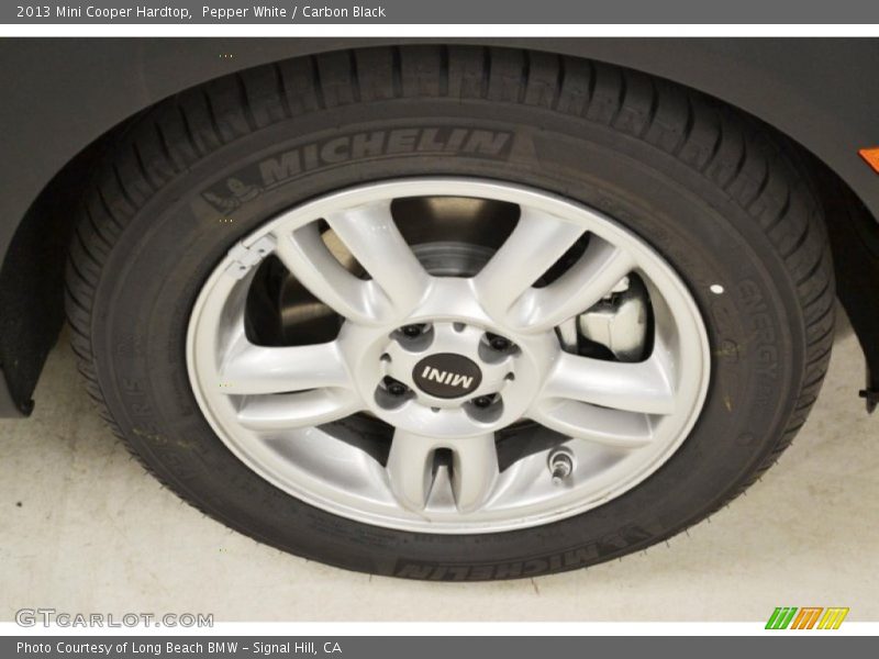 Pepper White / Carbon Black 2013 Mini Cooper Hardtop