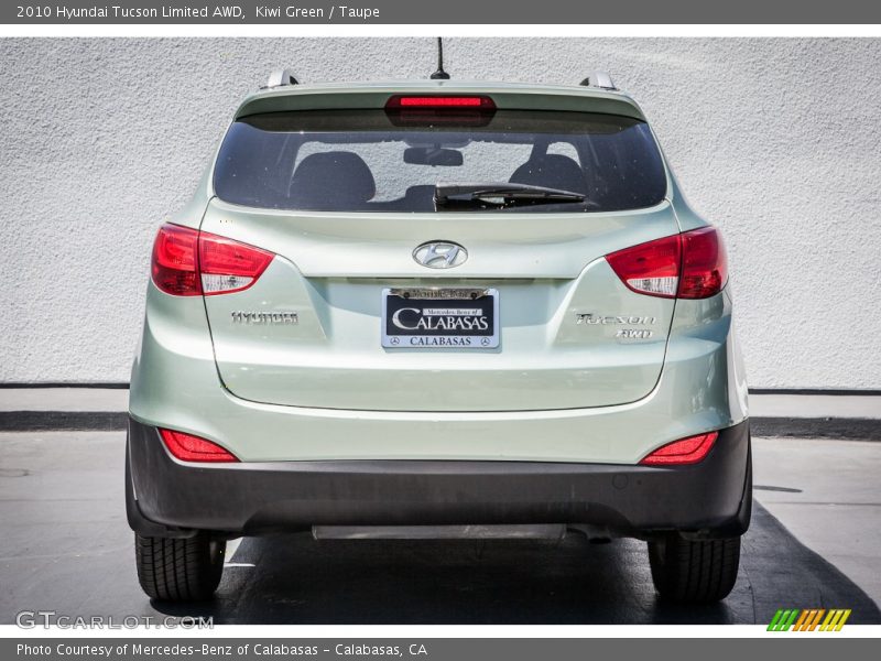 Kiwi Green / Taupe 2010 Hyundai Tucson Limited AWD