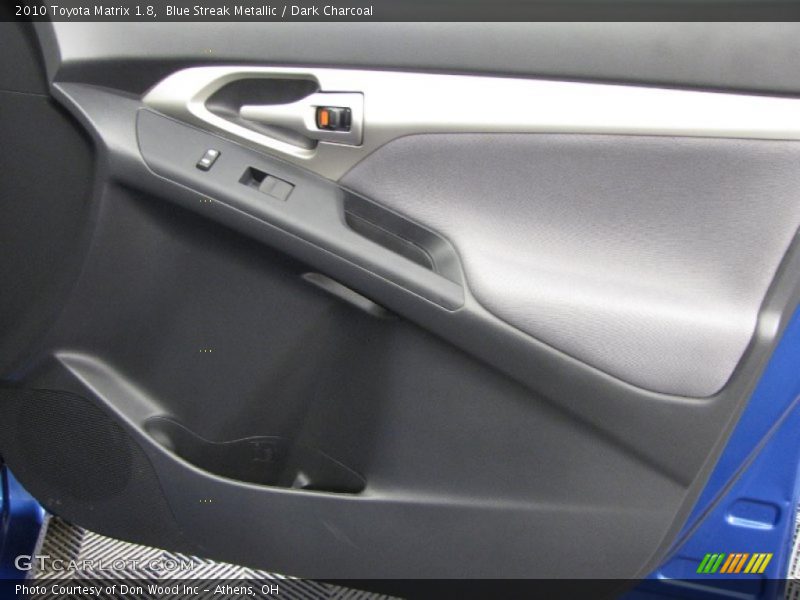 Blue Streak Metallic / Dark Charcoal 2010 Toyota Matrix 1.8