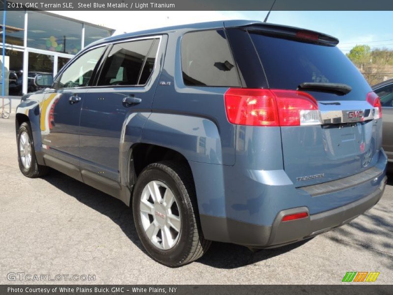 Steel Blue Metallic / Light Titanium 2011 GMC Terrain SLE