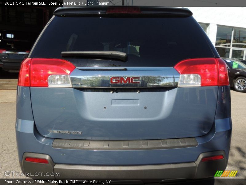 Steel Blue Metallic / Light Titanium 2011 GMC Terrain SLE