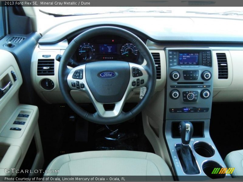Mineral Gray Metallic / Dune 2013 Ford Flex SE