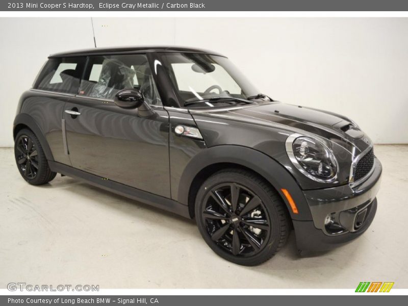 Eclipse Gray Metallic / Carbon Black 2013 Mini Cooper S Hardtop