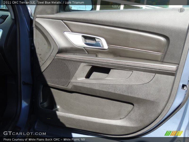 Steel Blue Metallic / Light Titanium 2011 GMC Terrain SLE