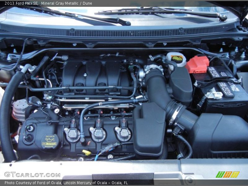 Mineral Gray Metallic / Dune 2013 Ford Flex SE