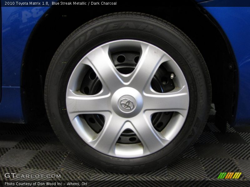 Blue Streak Metallic / Dark Charcoal 2010 Toyota Matrix 1.8