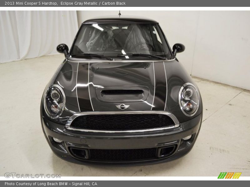 Eclipse Gray Metallic / Carbon Black 2013 Mini Cooper S Hardtop