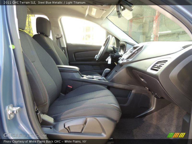Steel Blue Metallic / Light Titanium 2011 GMC Terrain SLE