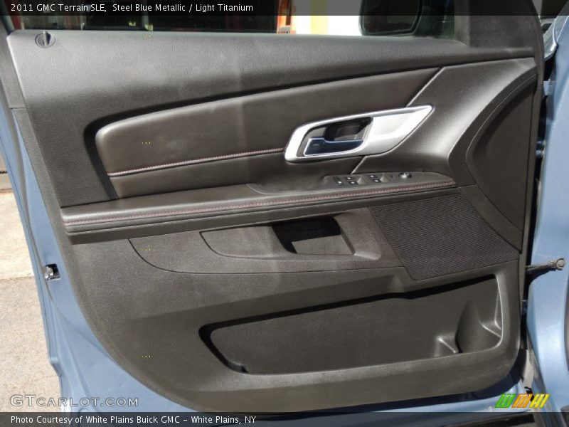 Steel Blue Metallic / Light Titanium 2011 GMC Terrain SLE