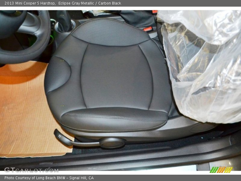 Eclipse Gray Metallic / Carbon Black 2013 Mini Cooper S Hardtop