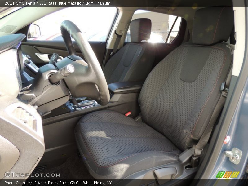 Steel Blue Metallic / Light Titanium 2011 GMC Terrain SLE
