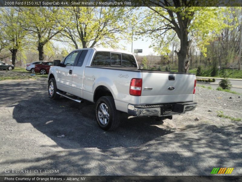 Silver Metallic / Medium/Dark Flint 2008 Ford F150 XLT SuperCab 4x4