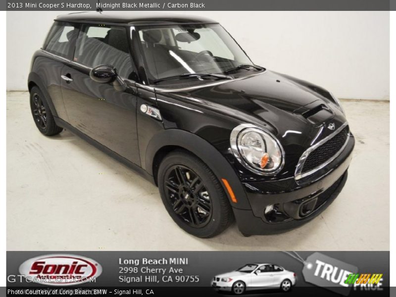 Midnight Black Metallic / Carbon Black 2013 Mini Cooper S Hardtop