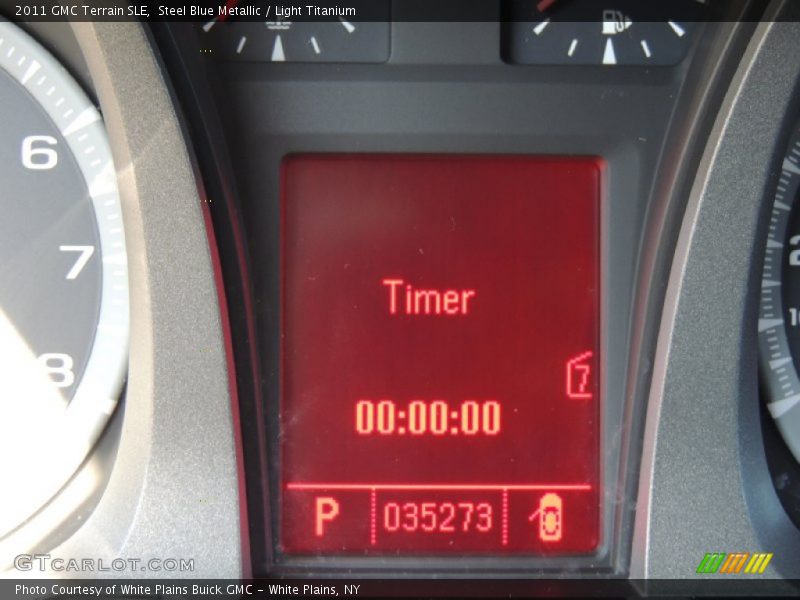 Steel Blue Metallic / Light Titanium 2011 GMC Terrain SLE