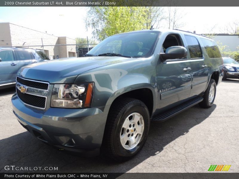 Blue Granite Metallic / Ebony 2009 Chevrolet Suburban LT 4x4