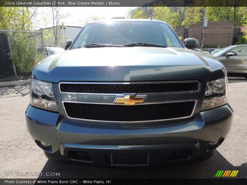 Blue Granite Metallic / Ebony 2009 Chevrolet Suburban LT 4x4